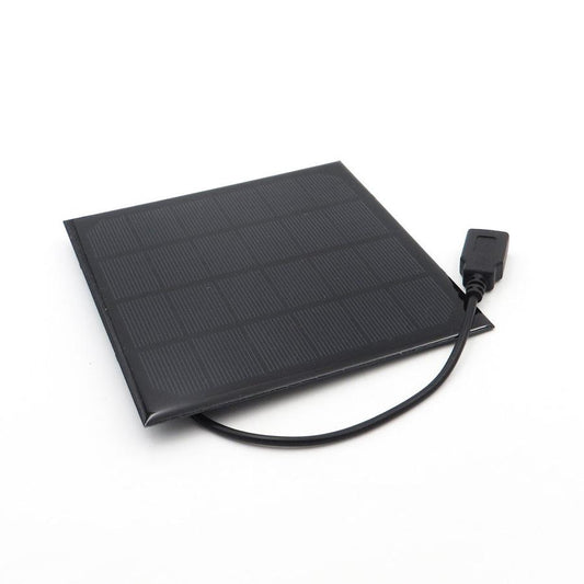 JMT-932426 Solar Panel Fan with Mobile Phone Charging Capability - 6V Options Available
