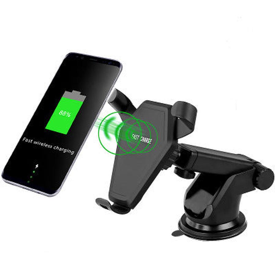 JMT-932746 Wireless Charging Pad for Devices - 1500mA Micro USB Interface - Black