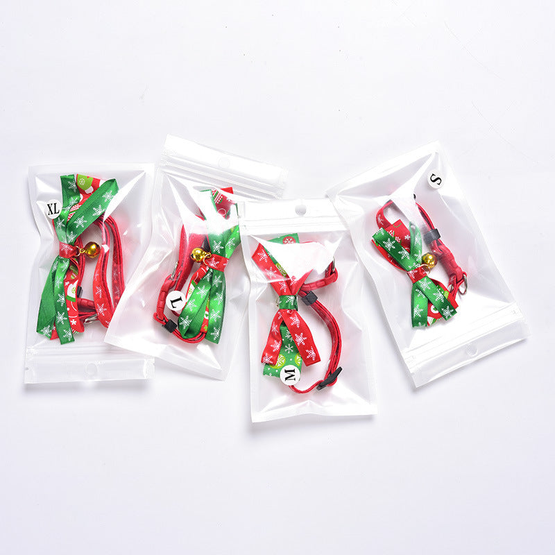 JMT-933066 Stylish PU Bow Pet Collar for Dogs and Cats