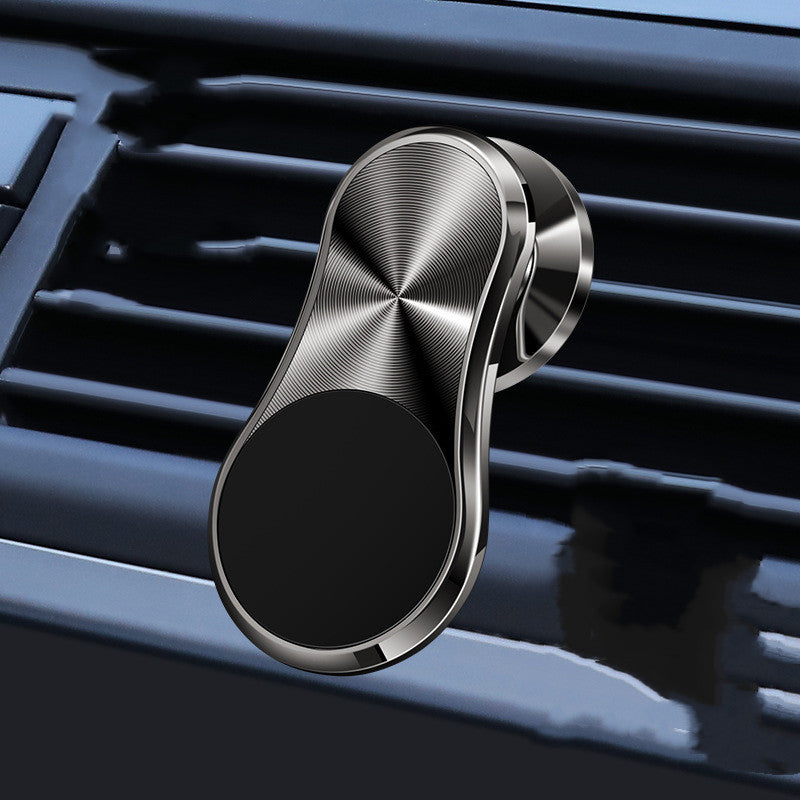 JMT-933258 Upgraded Car Magnet Holder F6 with Strong Magnetic Attraction in Silver, Black, or Rose Gold