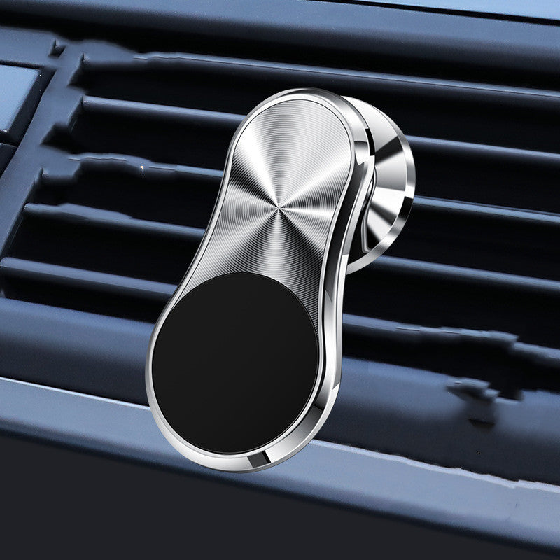 JMT-933258 Upgraded Car Magnet Holder F6 with Strong Magnetic Attraction in Silver, Black, or Rose Gold