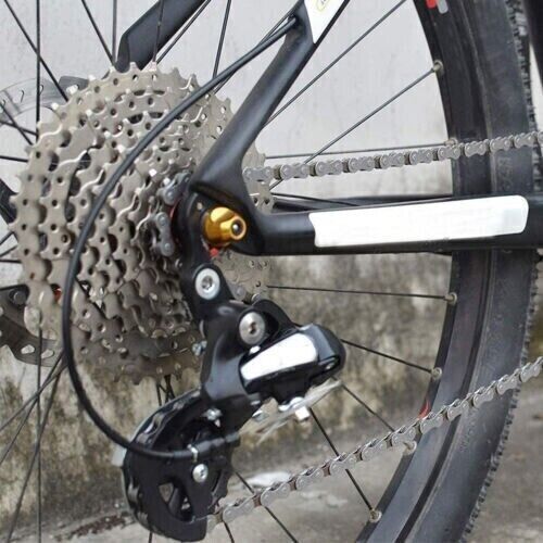 JMT-933322 9-Speed 116 Links Road Mountain Bike Chain Compatible with Shimano SRSAM