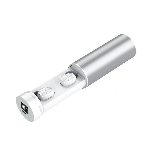 JMT-933386 Bluetooth In-ear Wireless Headset with Digital Display and Multi-point Connection