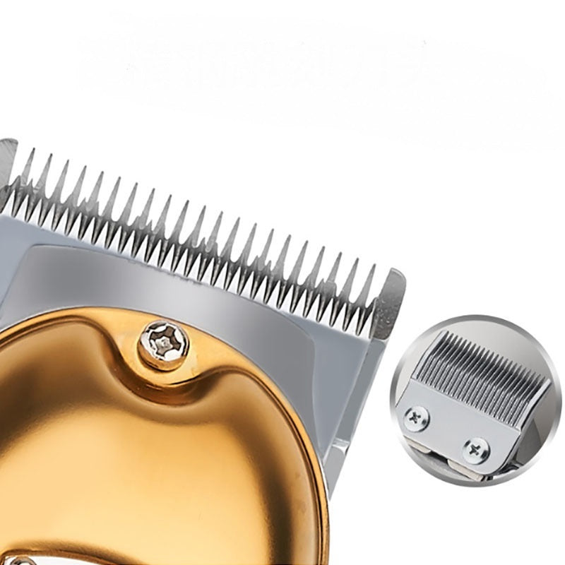 JMT-933386 Electric Hair Clipper with LCD Display and Adjustable Stainless Steel Blade