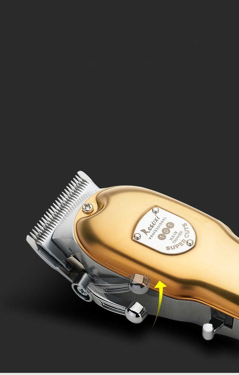 JMT-933386 Electric Hair Clipper with LCD Display and Adjustable Stainless Steel Blade