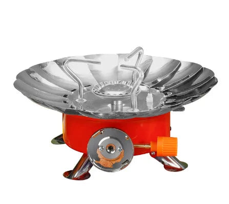 JMT-933450 Portable Folding Camping Gas Stove - One Burner for Outdoor Cooking