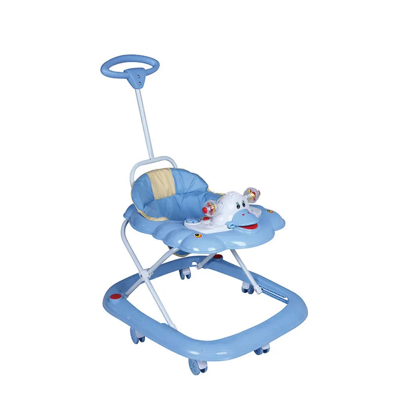 JMT-933514 Adjustable Height Baby Walker with Wheels and Music Feature