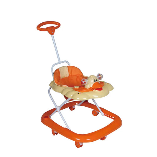 JMT-933514 Adjustable Height Baby Walker with Wheels and Music Feature