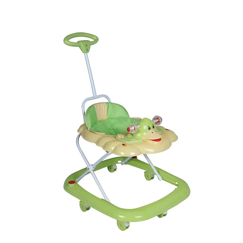 JMT-933514 Adjustable Height Baby Walker with Wheels and Music Feature