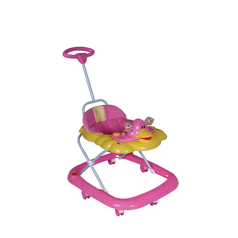 JMT-933514 Adjustable Height Baby Walker with Wheels and Music Feature