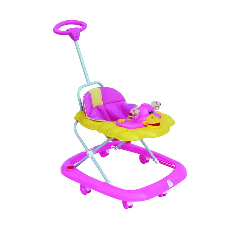 JMT-933514 Adjustable Height Baby Walker with Wheels and Music Feature