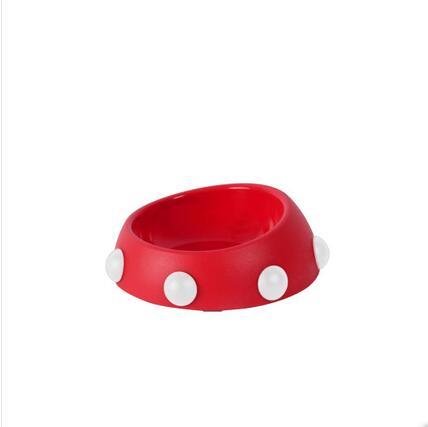 JMT-933578 Hedgehog Design High-Temperature Resistant Pet Bowl for Short Snout Dogs - Non-Slip Polypropylene, Available in Two Sizes