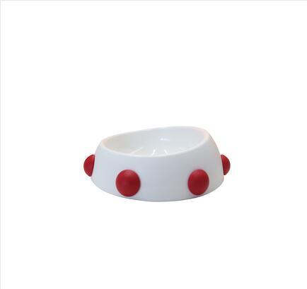 JMT-933578 Hedgehog Design High-Temperature Resistant Pet Bowl for Short Snout Dogs - Non-Slip Polypropylene, Available in Two Sizes