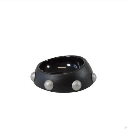 JMT-933578 Hedgehog Design High-Temperature Resistant Pet Bowl for Short Snout Dogs - Non-Slip Polypropylene, Available in Two Sizes