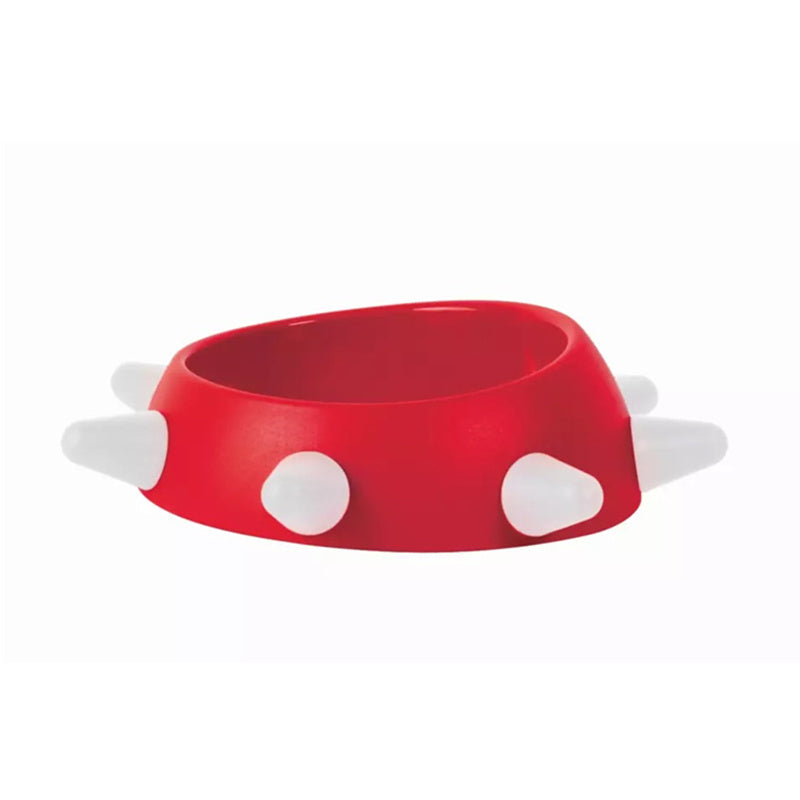 JMT-933578 Hedgehog Design High-Temperature Resistant Pet Bowl for Short Snout Dogs - Non-Slip Polypropylene, Available in Two Sizes
