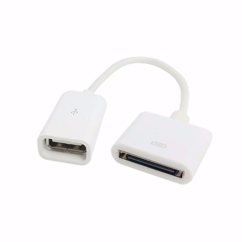 JMT-933578 USB 2.0 Female Adapter for Apple 30-Pin Devices - Connect U Disk, Keyboard, Mouse, Card Reader