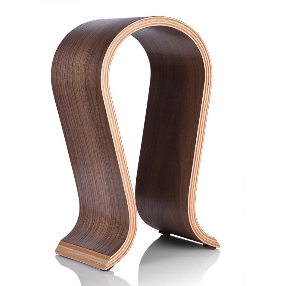 JMT-933898 Bluetooth Wooden Headset Stand for Earphone Storage and Organization