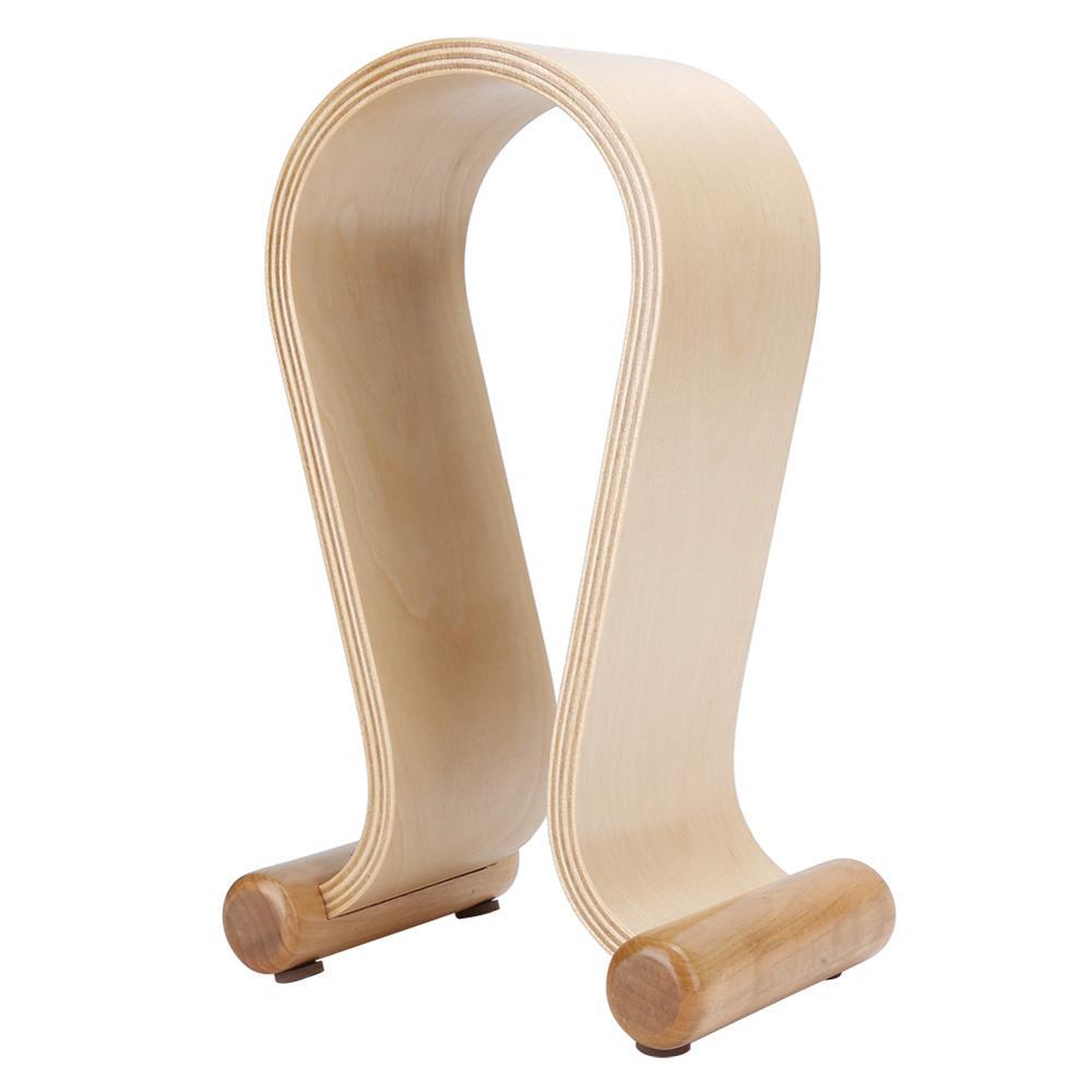 JMT-933898 Bluetooth Wooden Headset Stand for Earphone Storage and Organization