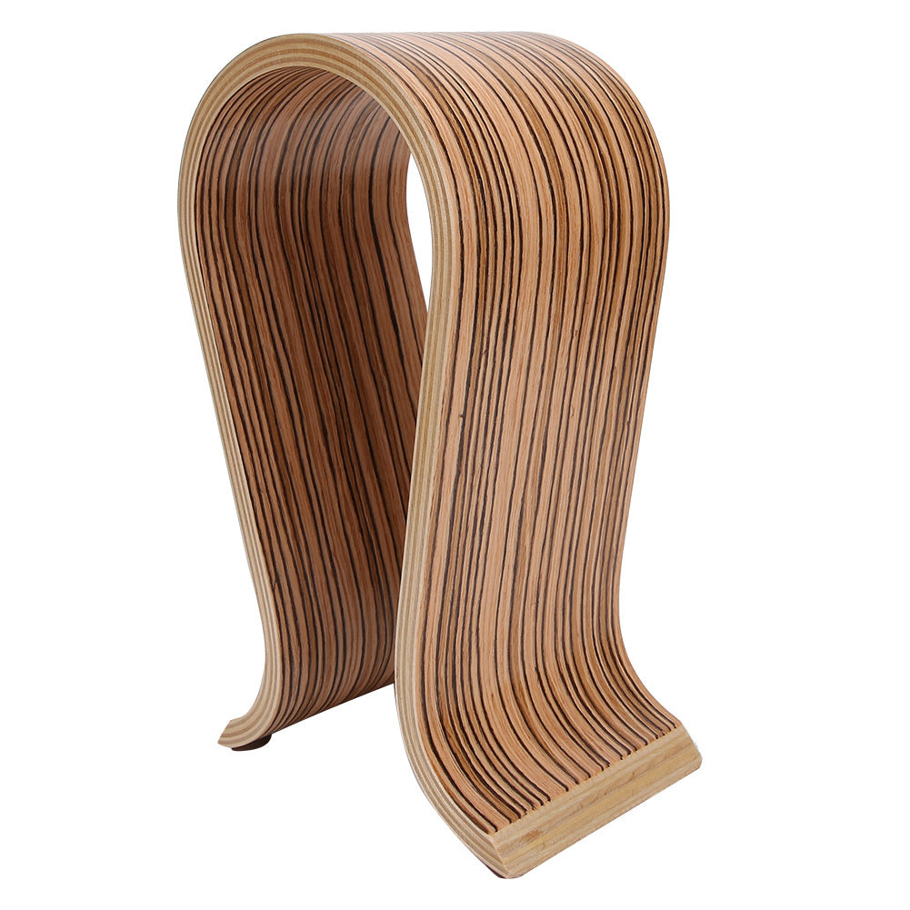 JMT-933898 Bluetooth Wooden Headset Stand for Earphone Storage and Organization