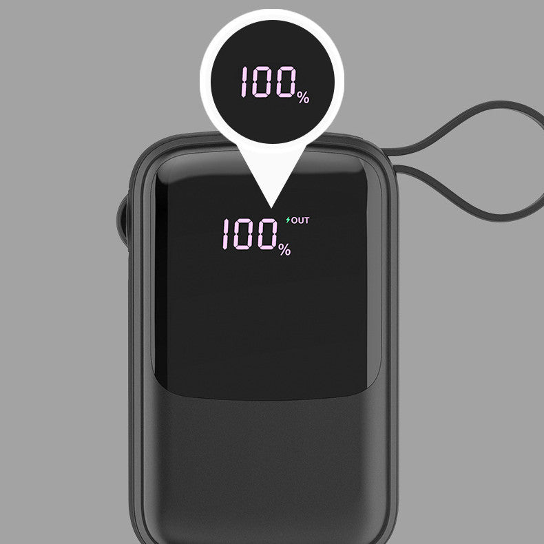JMT-933898 Compact 10000mAh Multi-USB Power Bank in Black, White, and Green with Polymer Lithium Battery