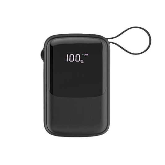 JMT-933898 Compact 10000mAh Multi-USB Power Bank in Black, White, and Green with Polymer Lithium Battery