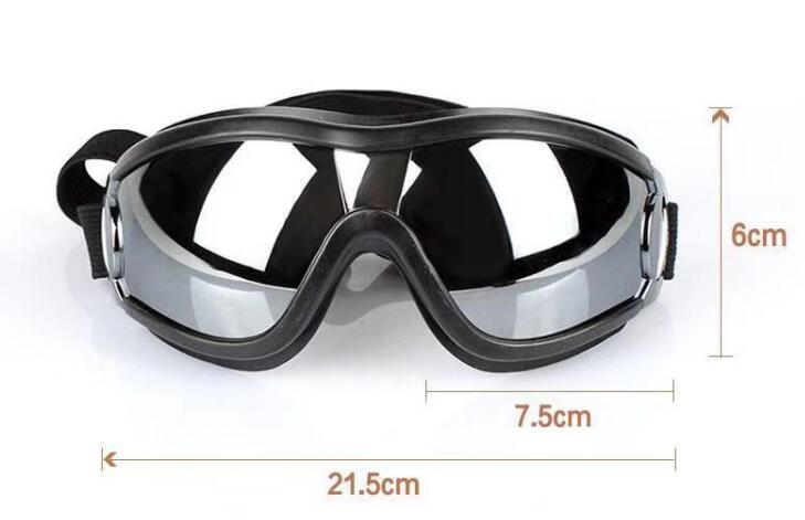 JMT-934026 Pet Waterproof and Windproof UV Protection Sunglasses for Dogs - Fits Head Circumference 28cm-48cm