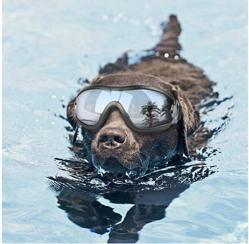 JMT-934026 Pet Waterproof and Windproof UV Protection Sunglasses for Dogs - Fits Head Circumference 28cm-48cm