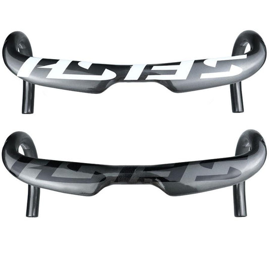 JMT-934090 Carbon Fiber Road Bike Bent Handlebar - 380/400/420/440mm Options for Enhanced Performance