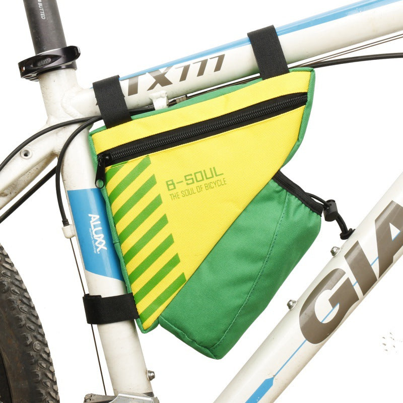 JMT-934474 Mountain Bike Triangle Frame Bag - Water Bottle Holder for Easy Access