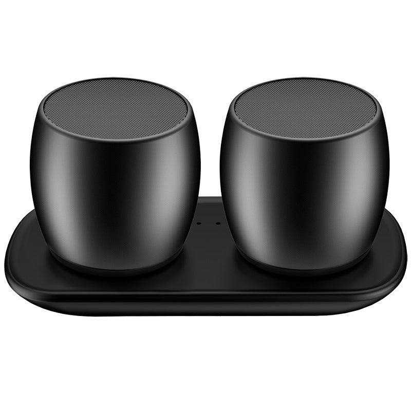 JMT-934730 Multifunctional Bluetooth Speaker with Magnetic Charging Base and Wireless Stereo Capability