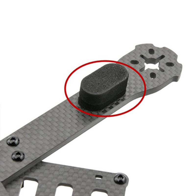 JMT-934858 M3 Cotton Tripod Sponge Pad Foot Post for Compatible Apple Devices - Black Sponge, Lightweight Design