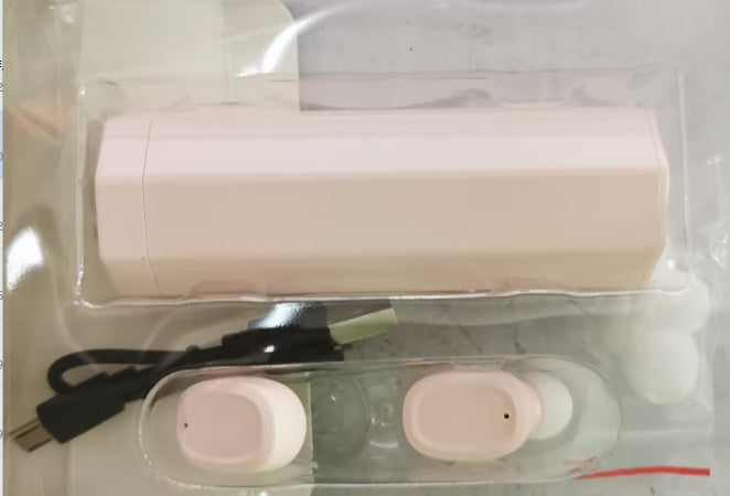 JMT-935050 Bluetooth Headset with Charging Case - 5-6 Hours Music Time, 4 Charging Cycles, Compact Design