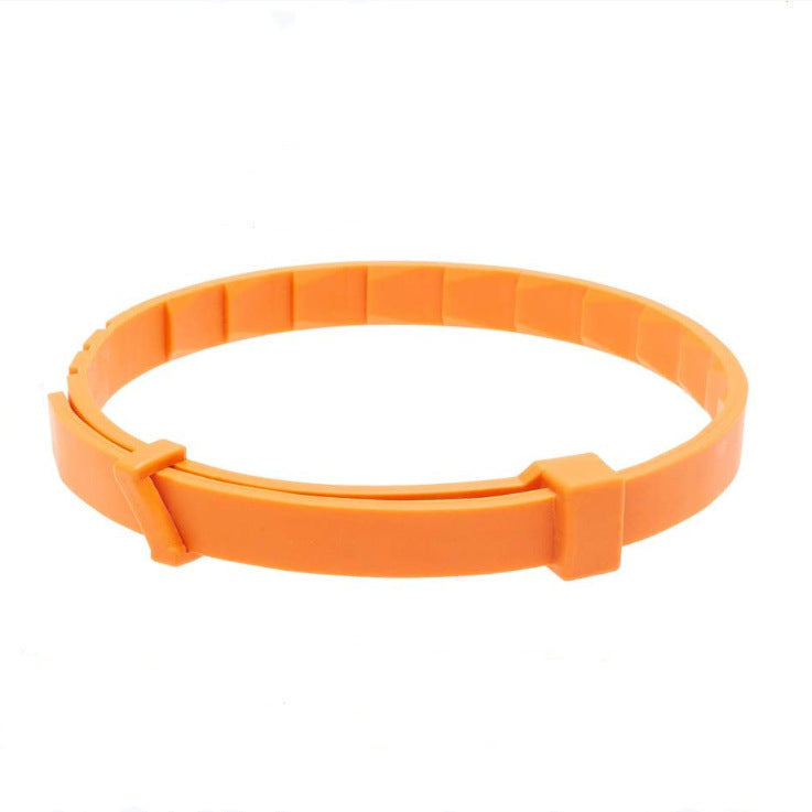 JMT-935370 Adjustable Silicone Pet Collar with Insect Repellent and Aromatic Protection for Dogs and Cats
