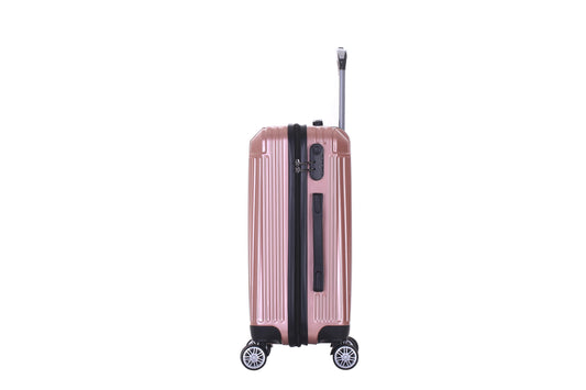 JMT-935754 Compact ABS Luggage Set with Hard Case and Cosmetic Handbag for Travel