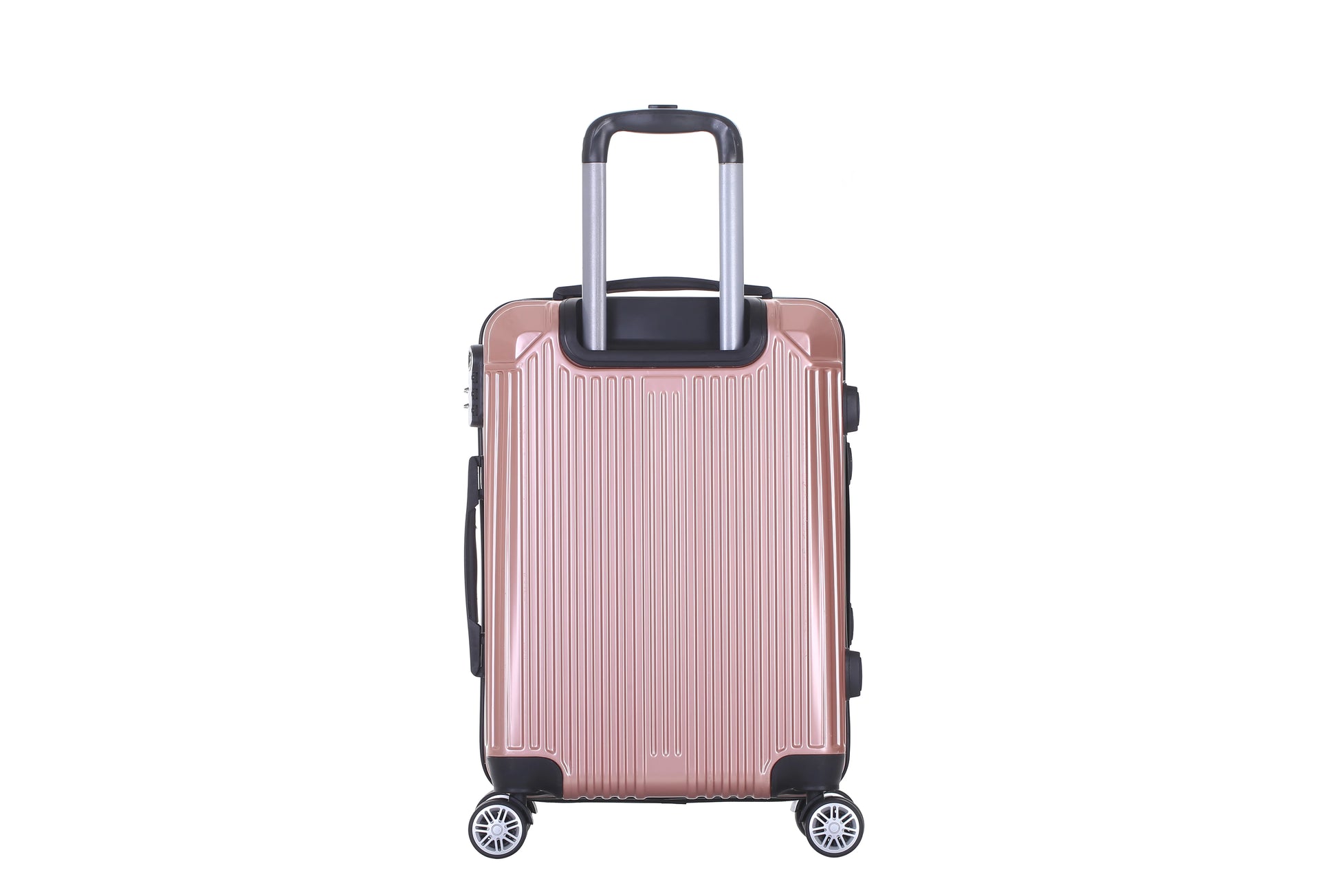 JMT-935754 Compact ABS Luggage Set with Hard Case and Cosmetic Handbag for Travel