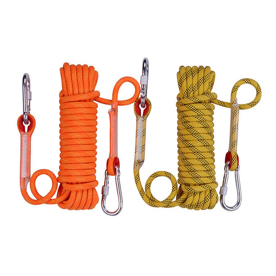 JMT-935754 Durable 10M Outdoor Climbing Rope for Rock Climbing and Adventure Activities
