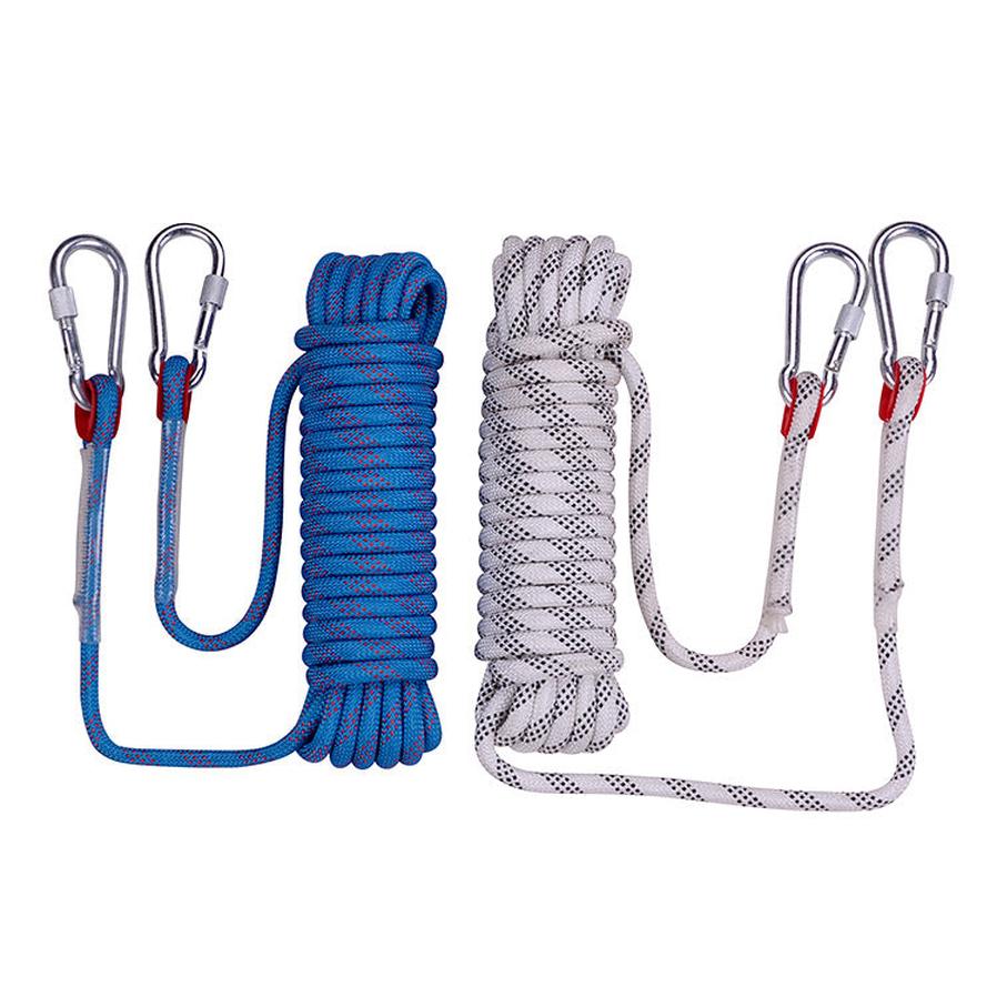 JMT-935754 Durable 10M Outdoor Climbing Rope for Rock Climbing and Adventure Activities