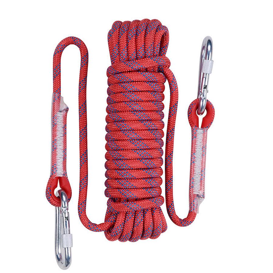 JMT-935754 Durable 10M Outdoor Climbing Rope for Rock Climbing and Adventure Activities