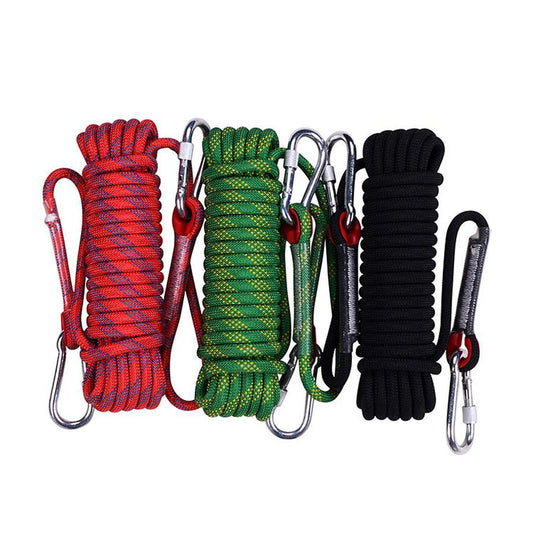 JMT-935754 Durable 10M Outdoor Climbing Rope for Rock Climbing and Adventure Activities