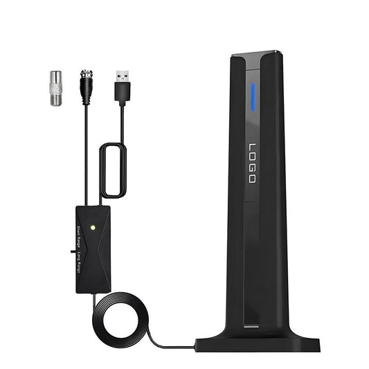 JMT-935882 Indoor HD Digital Television Antenna with Ground Receiver, Compact and Easy to Install