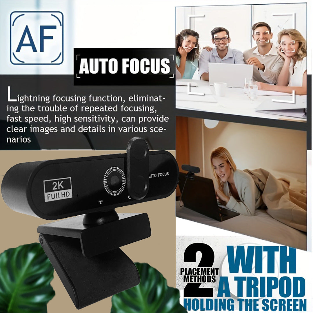 JMT-936714 USB Camera Stand with Built-in Microphone for PC - Model W66-2K and W66-4K