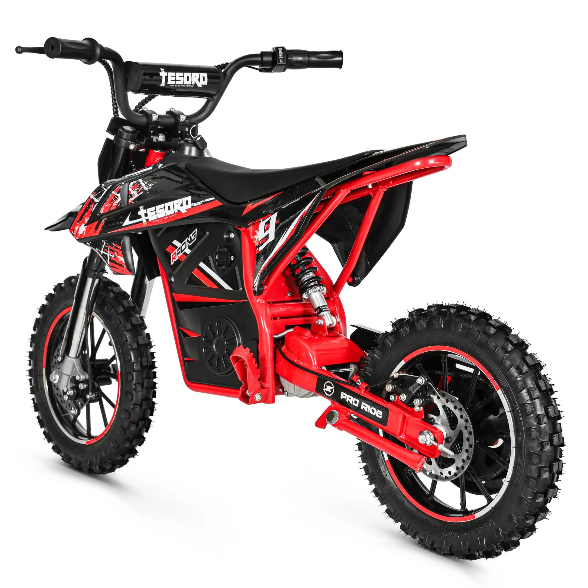 JMT-936778 500W Electric Dirt Bike for Kids - Off-Road Dirt Bike with Durable Construction and Safety Features , Top Speed 27.9 mph