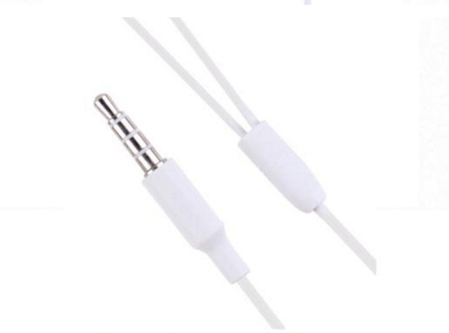 JMT-936842 In-Ear Wired Call Headset with Capacitive Touch Control for iOS - Model 2s, 105 dB Sensitivity, 120 cm Cable Length