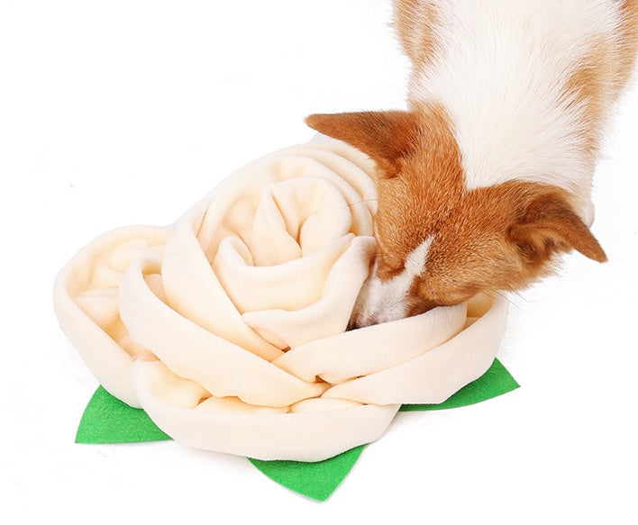 JMT-936842 Rose-Scented Polyester Chew Toy Pad for Food Training - 40x9 cm