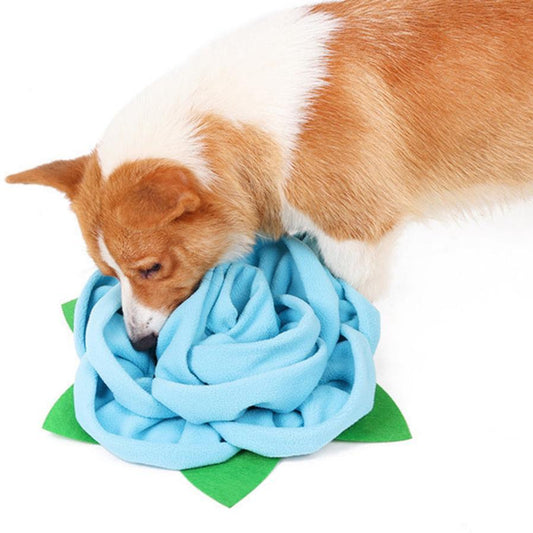 JMT-936842 Rose-Scented Polyester Chew Toy Pad for Food Training - 40x9 cm