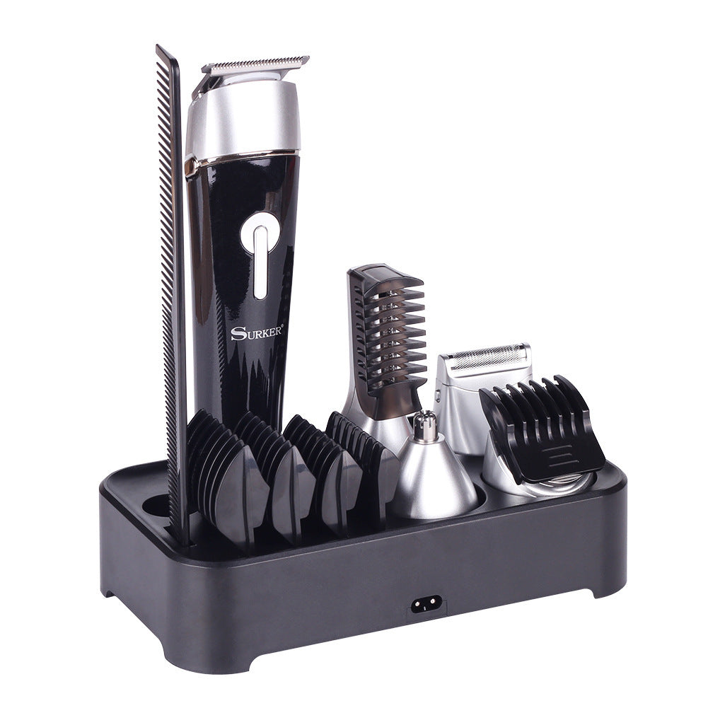 JMT-937098 5-in-1 Mini Hair Clipper SK-0068 - Waterproof, Rechargeable, Dual Power Supply