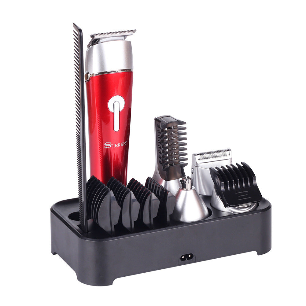 JMT-937098 5-in-1 Mini Hair Clipper SK-0068 - Waterproof, Rechargeable, Dual Power Supply