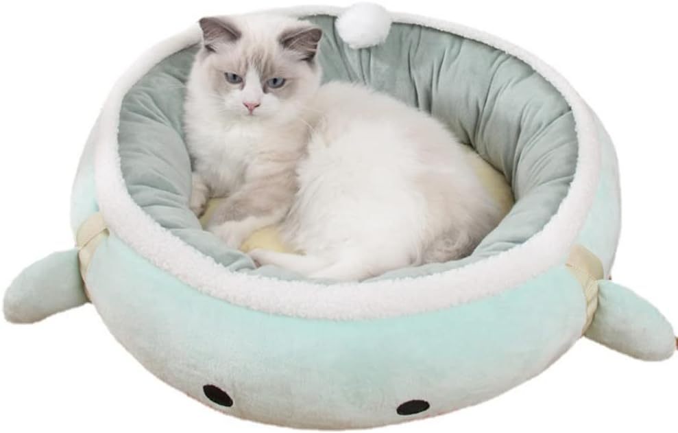 JMT-937162 Dinosaur and Chick Shaped Cat Bed - Versatile Hammock and Sofa for Small Cats and Dogs