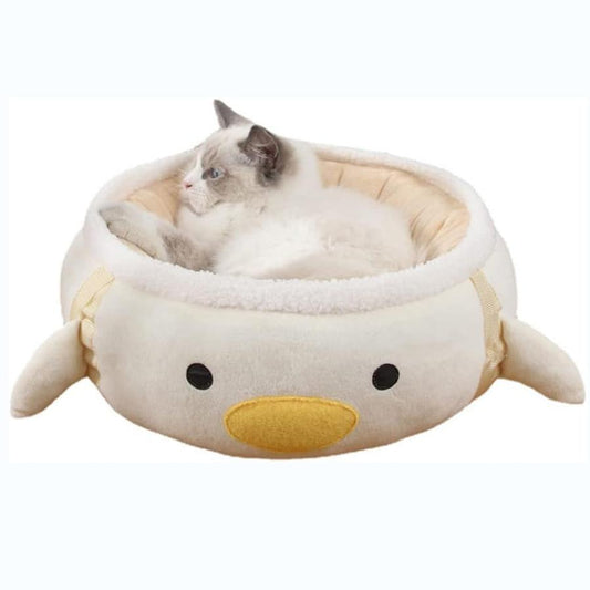 JMT-937162 Dinosaur and Chick Shaped Cat Bed - Versatile Hammock and Sofa for Small Cats and Dogs