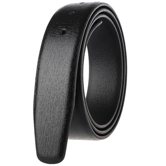 JMT-937610 Perforated Men's Needle Belt with Small Cross Pattern - Model LY34-348
